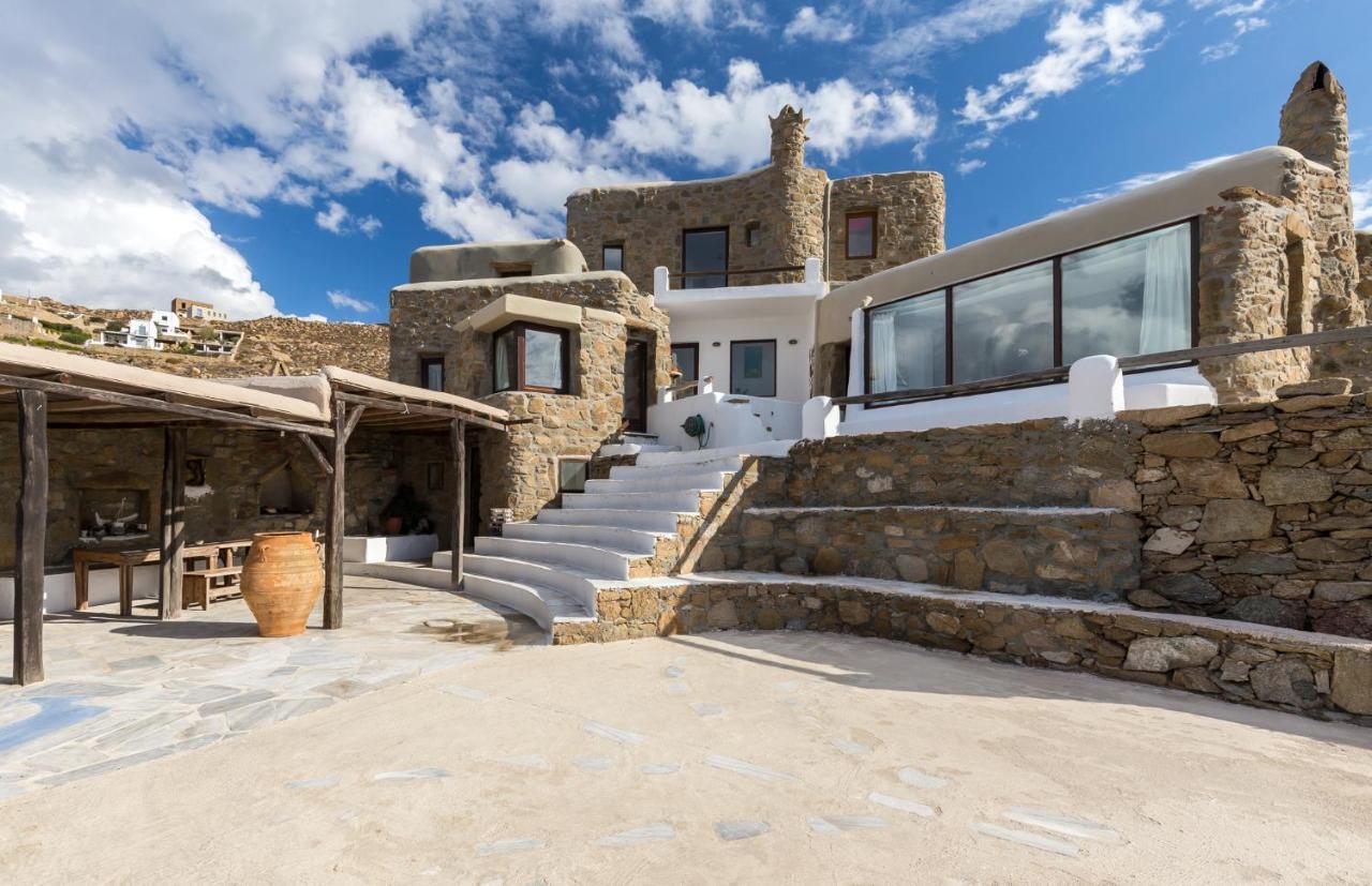 فيلا Mykonos Townفي ⋆ 5Br Oceanside View Near Lighthouse- Pharos Vm ⋆ المظهر الخارجي الصورة