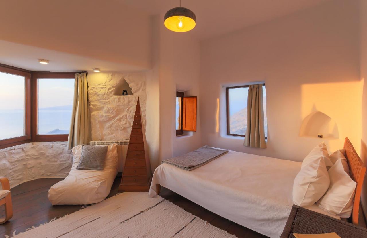 فيلا Mykonos Townفي ⋆ 5Br Oceanside View Near Lighthouse- Pharos Vm ⋆ المظهر الخارجي الصورة